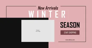 广告销售粉色横幅素材