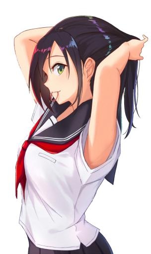 动漫女孩 PNG免抠(760x1280)
