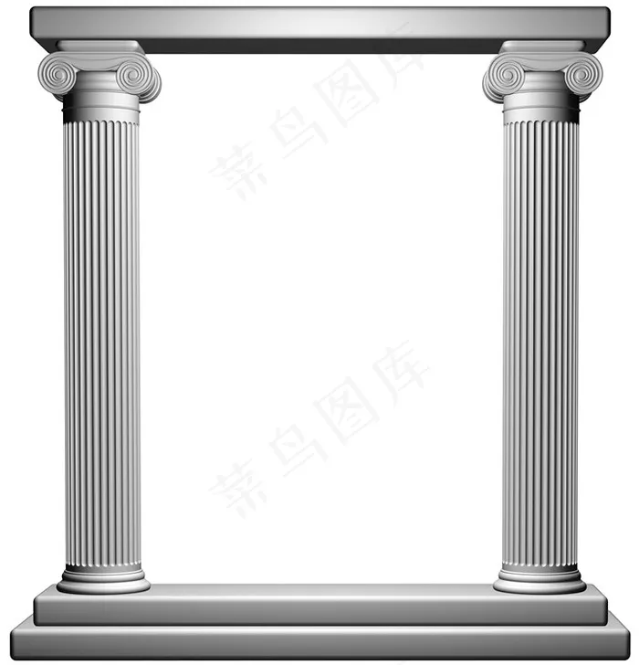 欧式罗马柱建筑