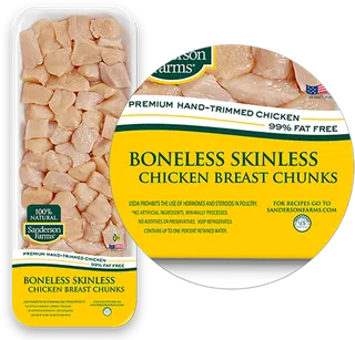 鸡块长盒子包装素材现代农业