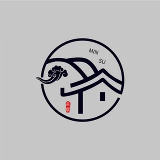 中式房产标志设计 中式房产标志设计