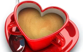 爱心小资咖啡图片