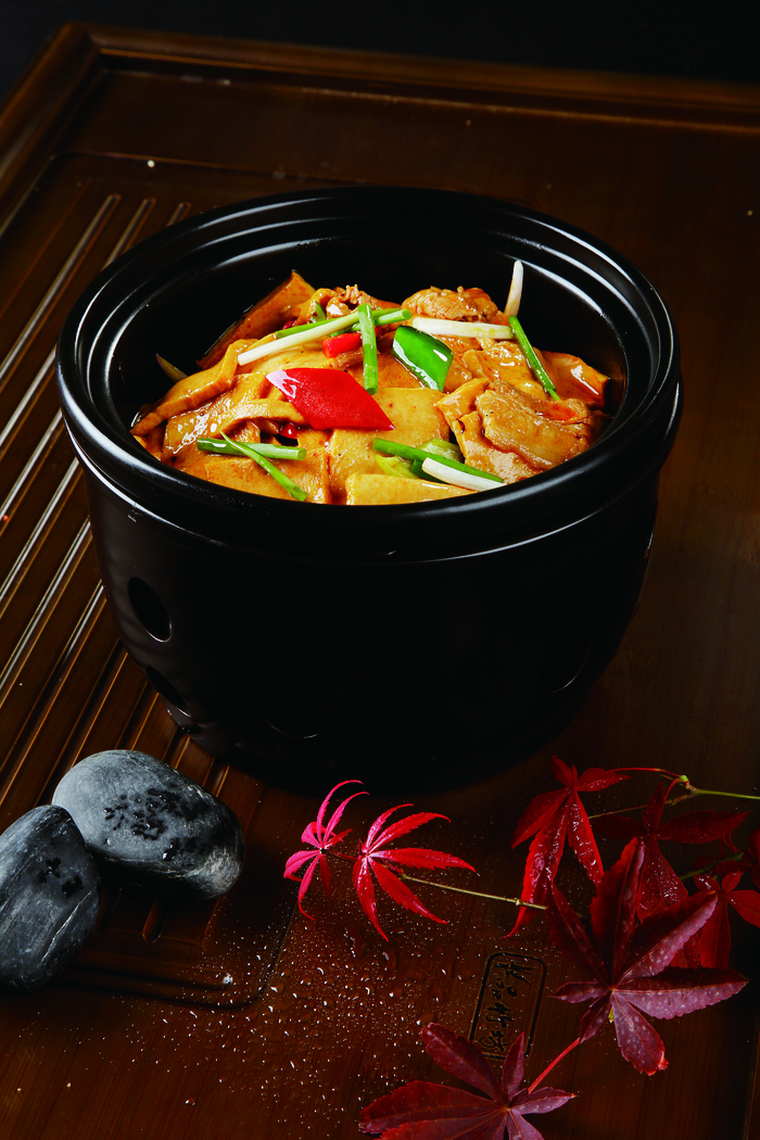 干锅美食焖锅湘菜麻辣香辣纸锅干锅千页豆腐