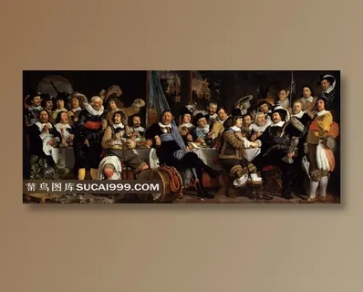 世界名画油画素材西方人物画