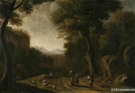 斯旺尼维尔特，赫尔曼·范·帕特拉斯与步行者和牧羊人