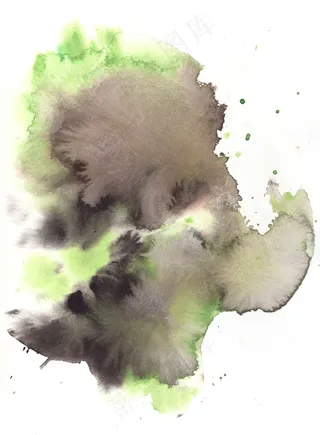 水彩墨迹背景图片下载