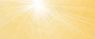 简约光粒子光晕黄色渐变温馨