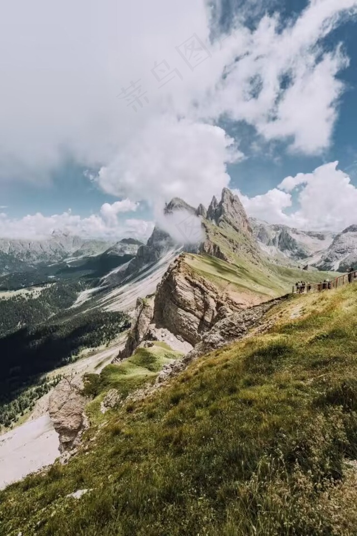 万里晴空的风景