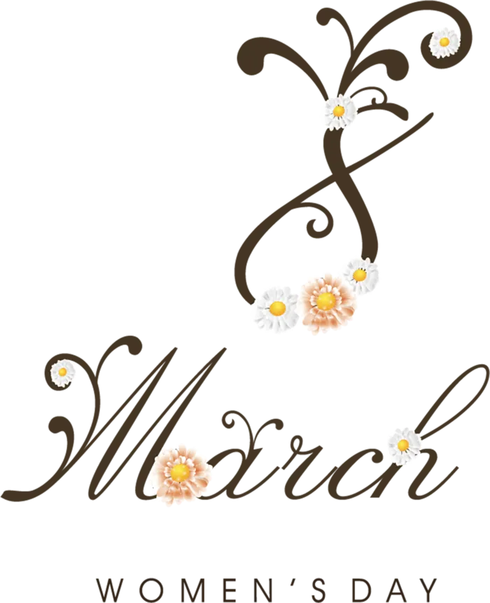 素材女神节线条