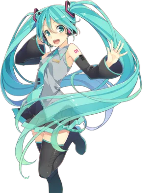 初音未来女孩卡通