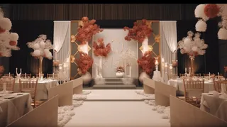 婚庆、布置、模板、效果、喜庆