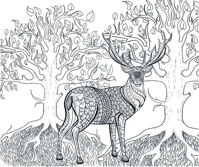卡通儿童黑白手绘线描线稿eps,ai矢量模版下载