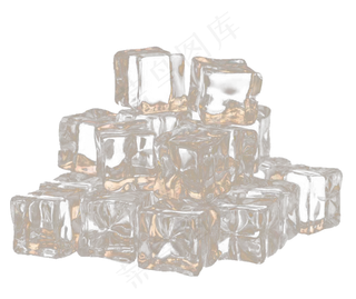 透明免扣冰块