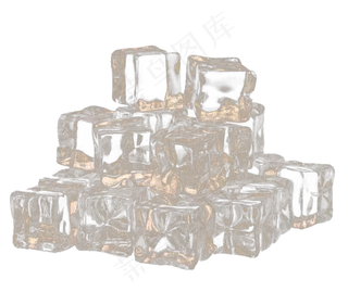 透明免扣冰块