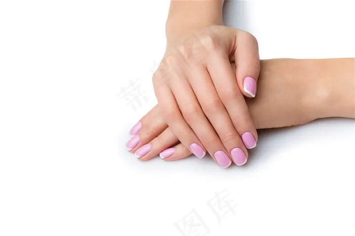 美女手部脚部美甲特写写真