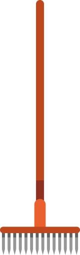 花园耙 PNG免抠(937x2959)