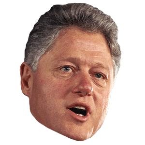 比尔克林顿 PNG免抠(300x300)