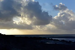 高清蓝天白云海洋