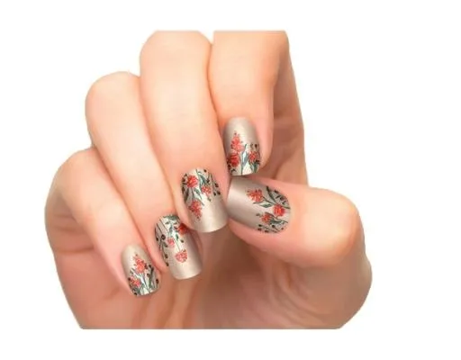 指甲美甲 PNG免抠(613x480)