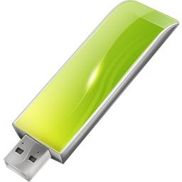 USB闪存盘 PNG免抠(256x256)