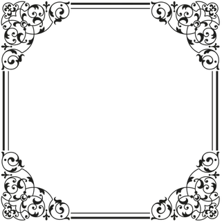 欧式复古线条边框花纹AI矢量LOGO角框花边分割线设计PSD卡片素材