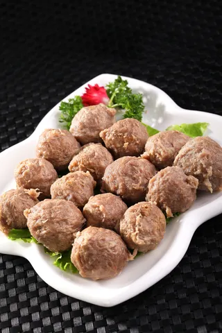 鲍汁牛肉丸