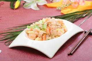 锦绣翡翠虾仁 (3)