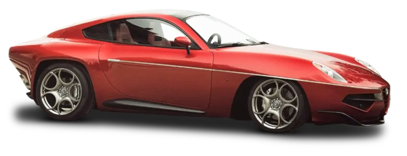 阿尔法汽车红色