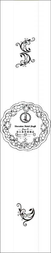 京立不干胶psd模版下载