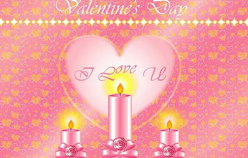 图片设计素材背景2.14情人节