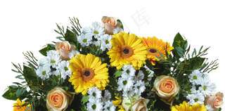 束鲜花, 花, 假期, 插花, 孤立