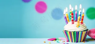 生日蛋糕背景