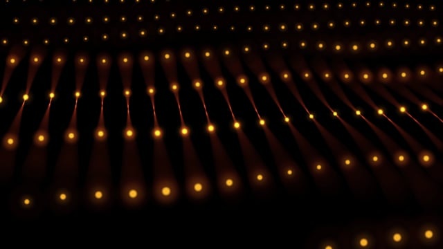 抽象, 梁, 背景, 发光的, 灯, 粒子, 网络, 联系