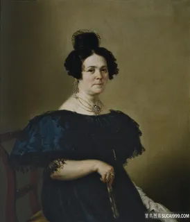 费尔南德斯·克罗佐瓦金·曼努埃尔女士的肖像