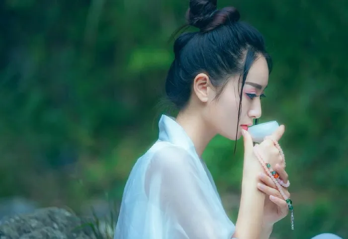 摄影图片人物美女模特照片