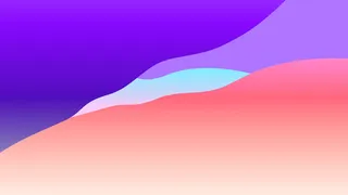 极简剪纸波浪弥散光渐变背景图设计素材