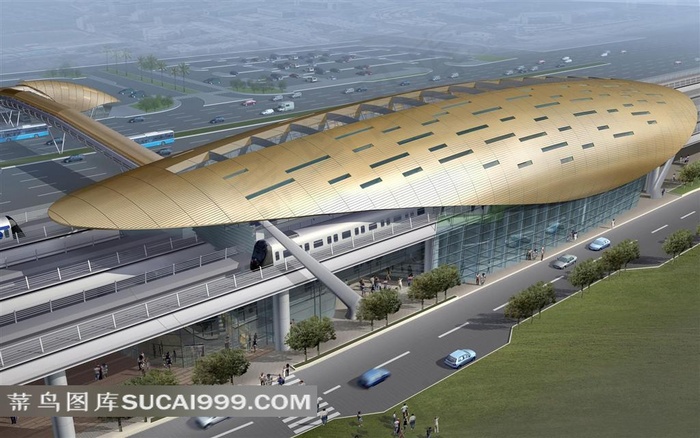 迪拜风光建筑效果图片