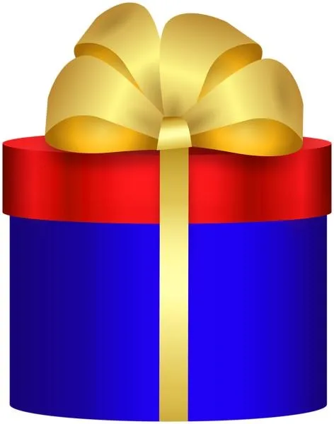 礼品盒 PNG免抠(472x600)