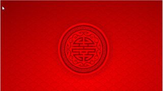 设计红色祝贺新年背景