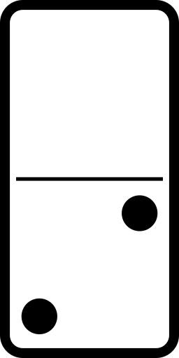 多米诺骨牌 PNG免抠(1200x2400)