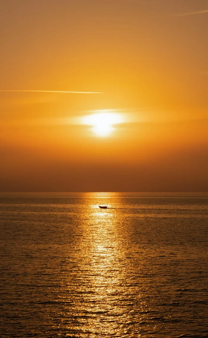 海边黄昏风景摄影