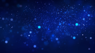 蓝色科技闪光粒子光芒宇宙星空背景
