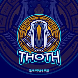 秃鹫埃及法老标识logo设计