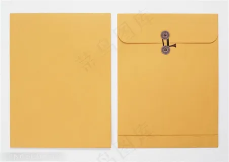 档案袋正面和反面