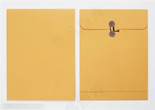 档案袋正面和反面