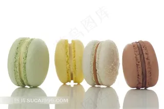 美味的马卡龙饼干