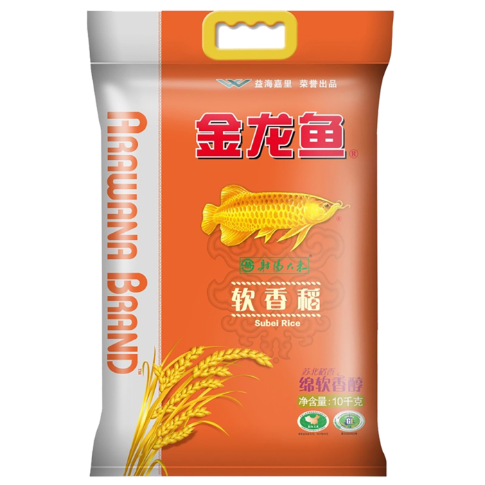 金龙鱼软香稻10千克超市商品白底图免抠实物摄影png格式图片透明底
