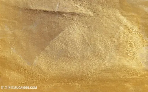 纹理金属金色金箔烫金纸背景图片