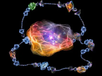 唯美炫光粒子图