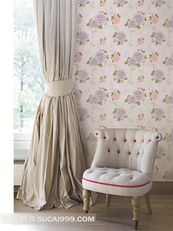 欧美室内效果图柔和